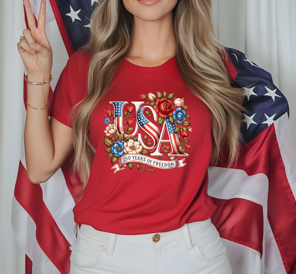 USA Adult Unisex Tee