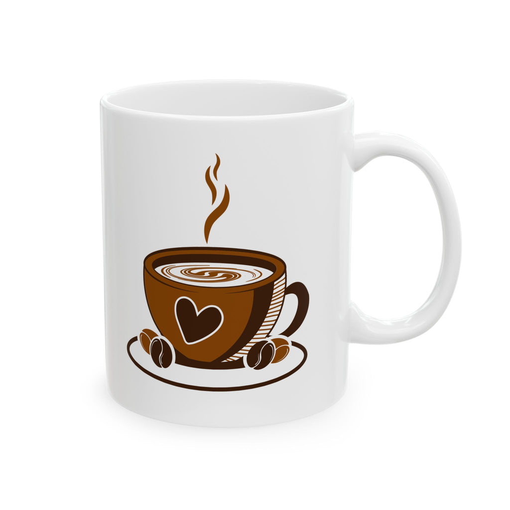 Perfect Morning Coffee Ceramic Mug, (11oz, 15oz)