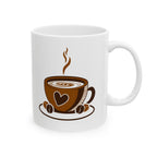 Perfect Morning Coffee Ceramic Mug, (11oz, 15oz)
