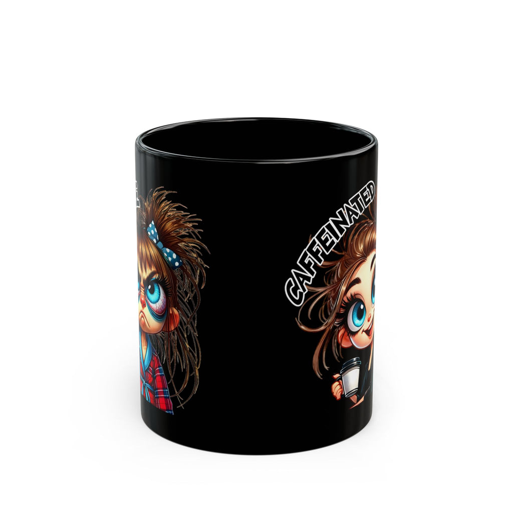 Sarcastic Coffee Grumpy Black Mug (11oz)