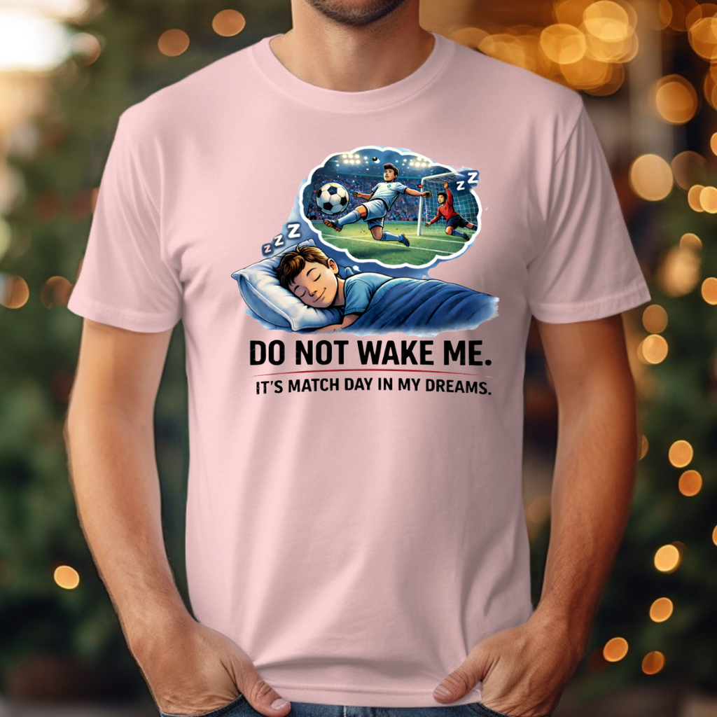 Soccer Do Not Wake Me Tee