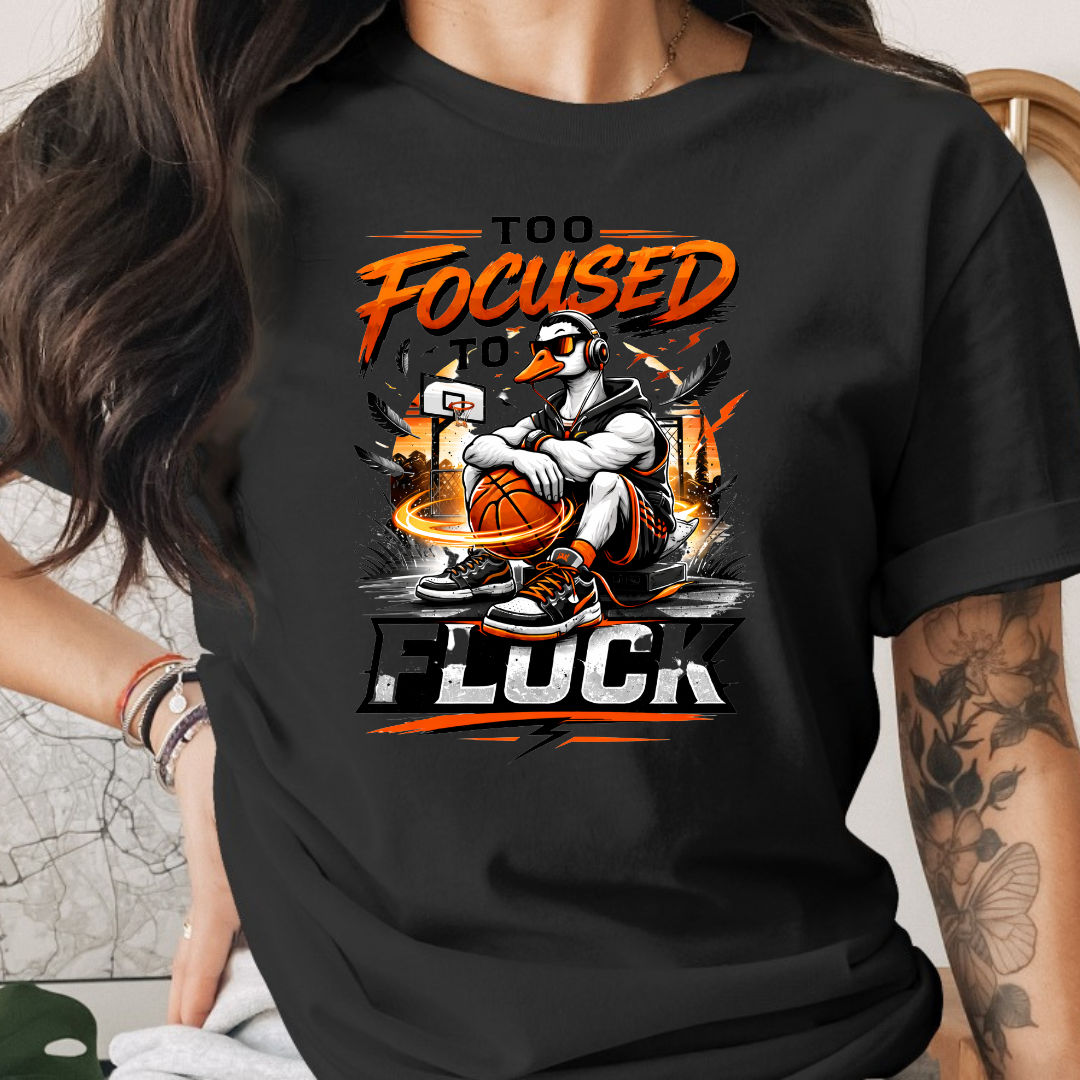 Too Focused To Flock Tee