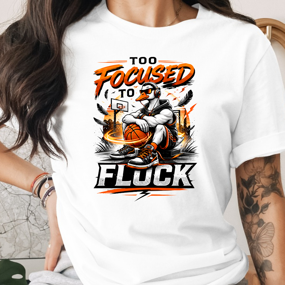 Too Focused To Flock Tee