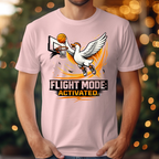 Basketball Flight Mode Activated Tee