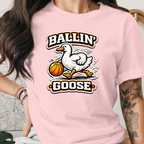Basketball Ballin Goose Tee