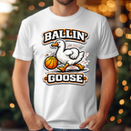 Basketball Ballin Goose Tee