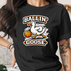 Basketball Ballin Goose Tee