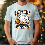 Basketball Ballin Goose Tee