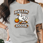 Basketball Ballin Goose Tee