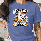 Basketball Ballin Goose Tee
