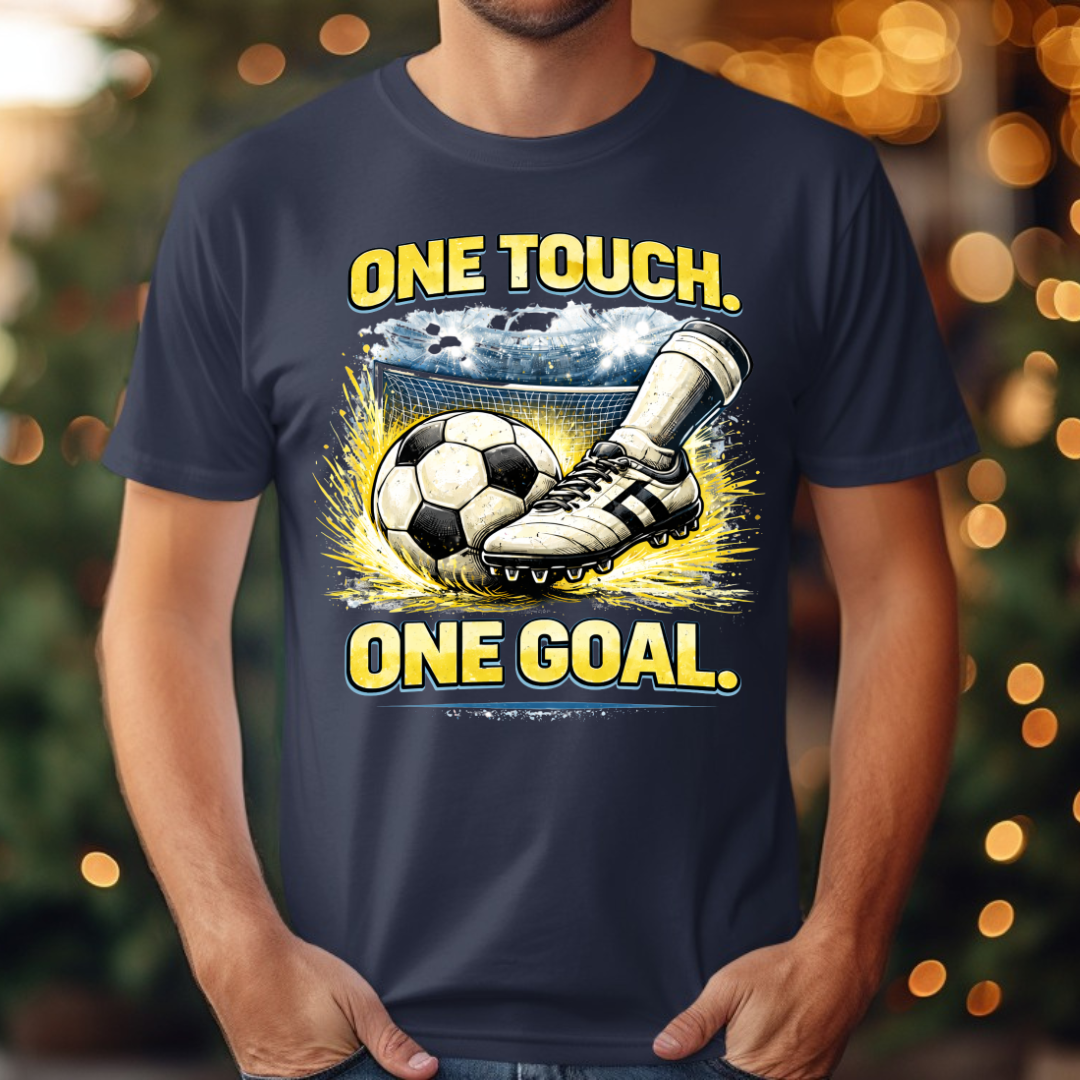Soccer One Touch One Goal Tee