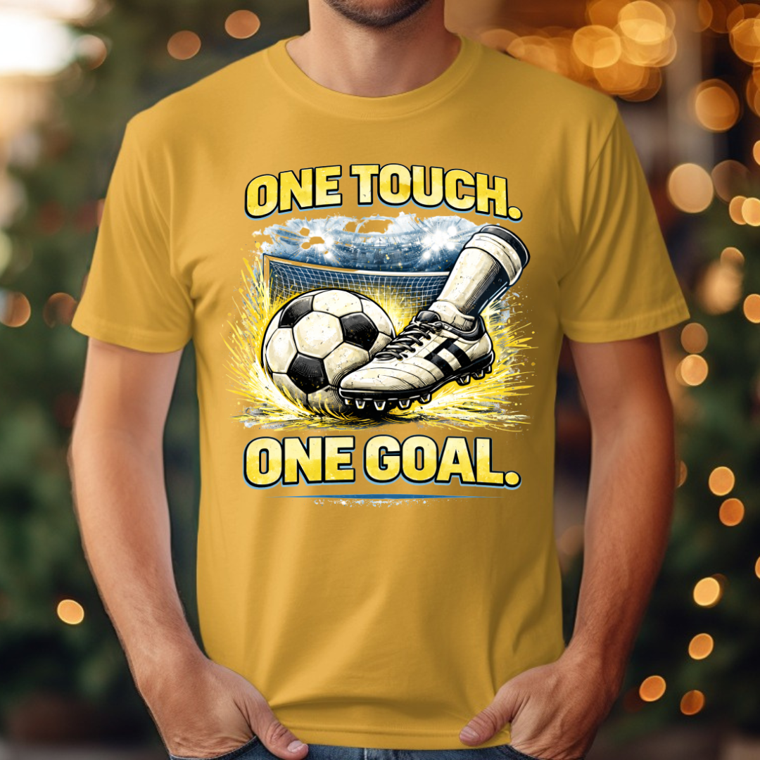 Soccer One Touch One Goal Tee