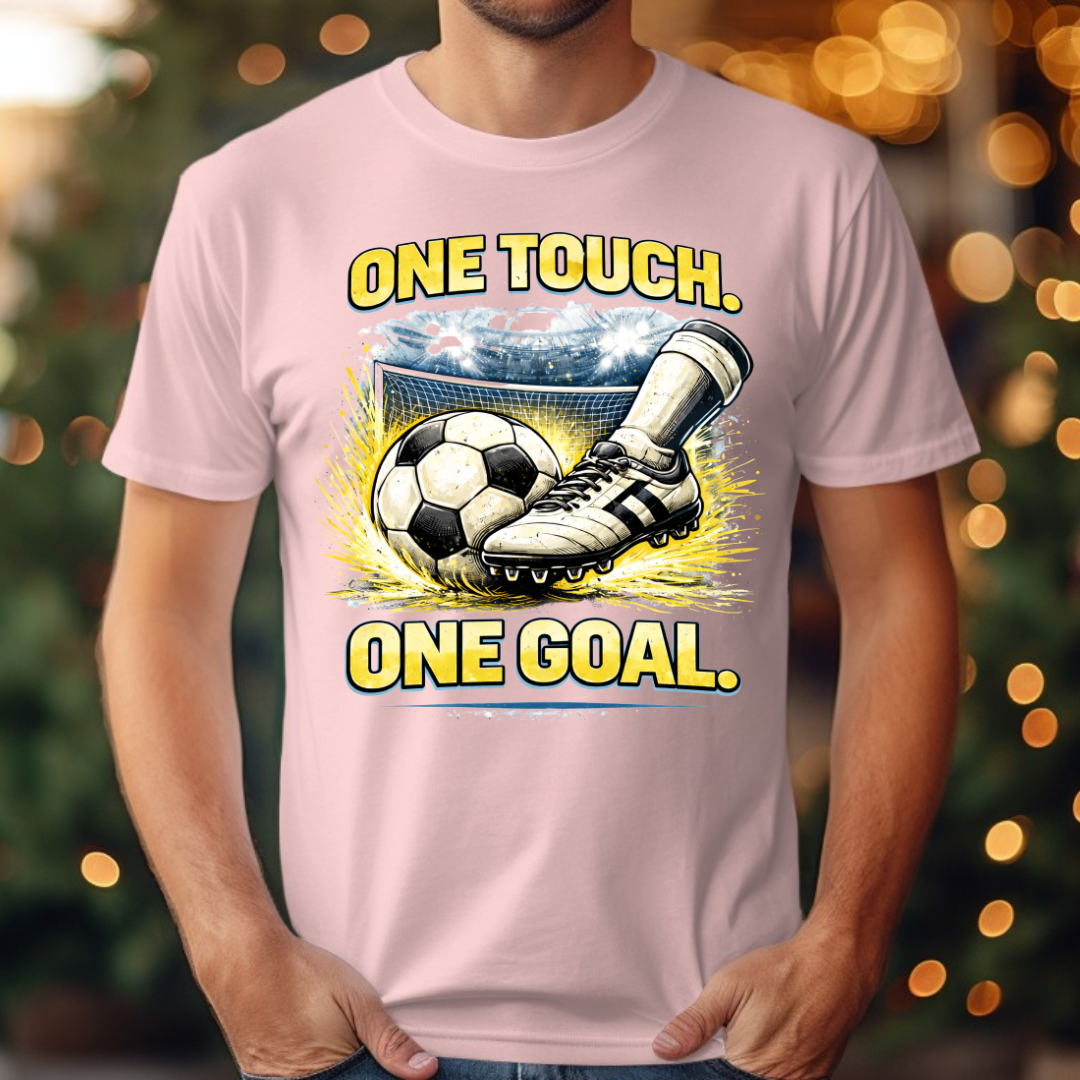 Soccer One Touch One Goal Tee