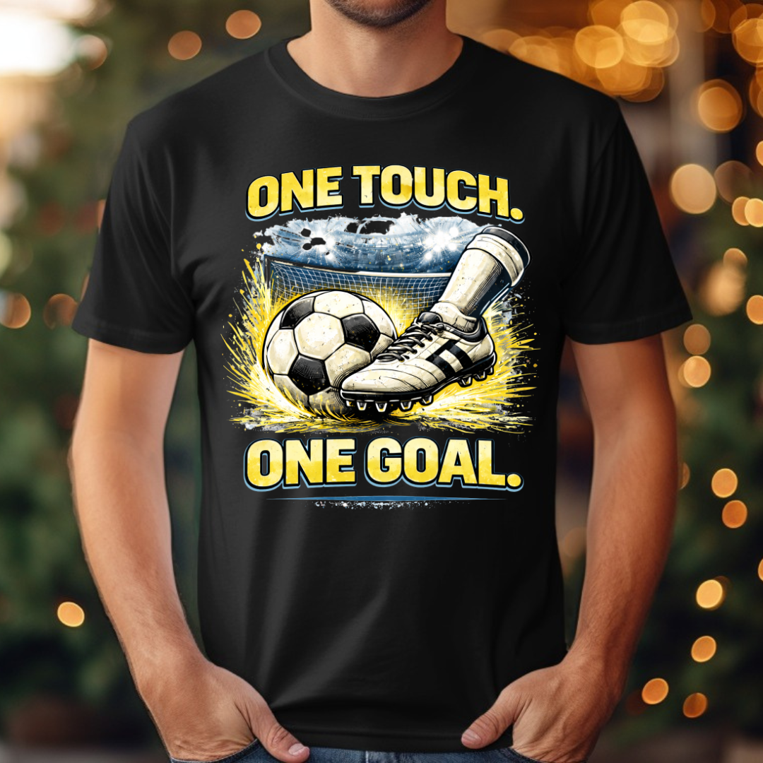 Soccer One Touch One Goal Tee