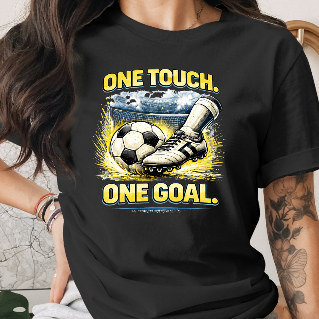 Soccer One Touch One Goal Tee