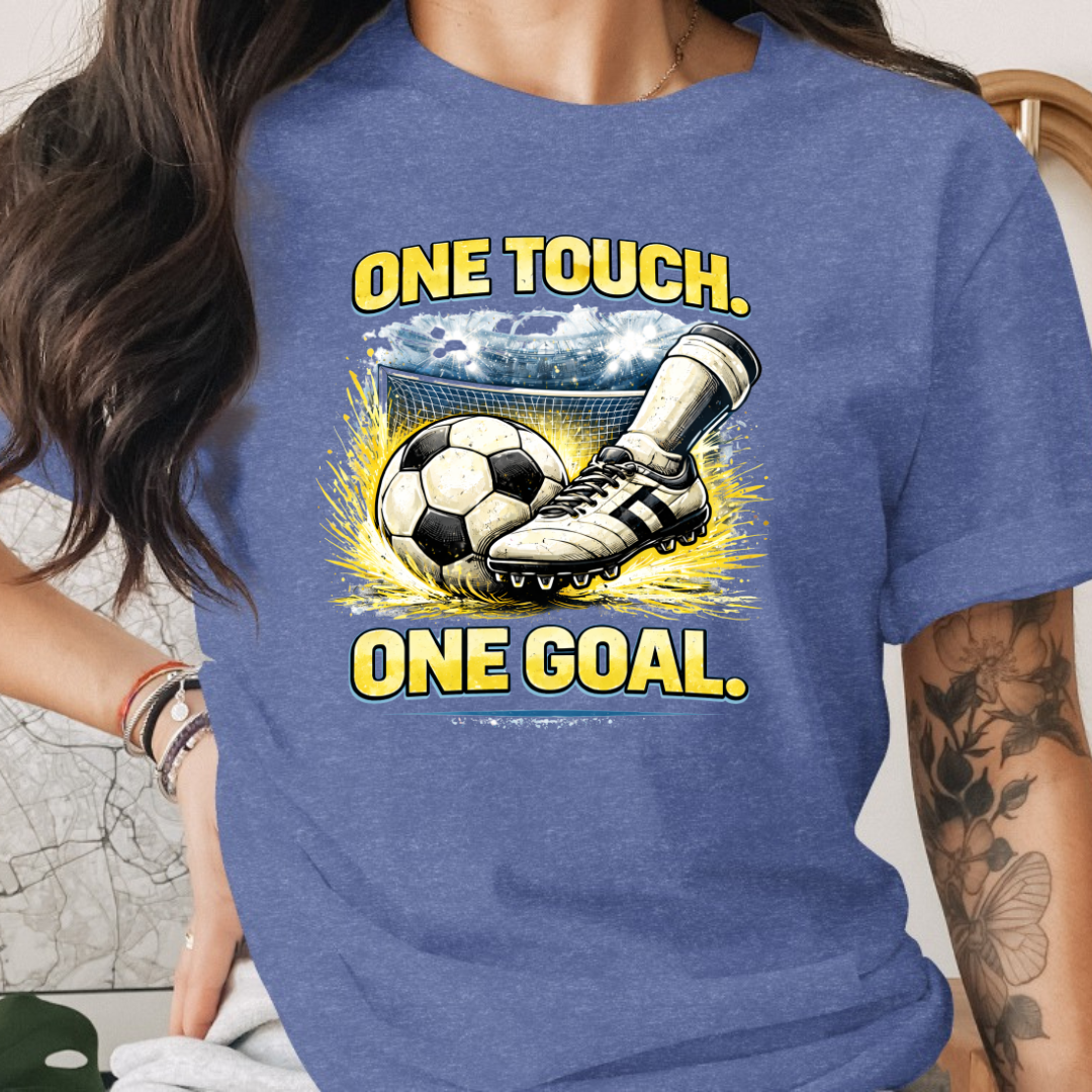 Soccer One Touch One Goal Tee