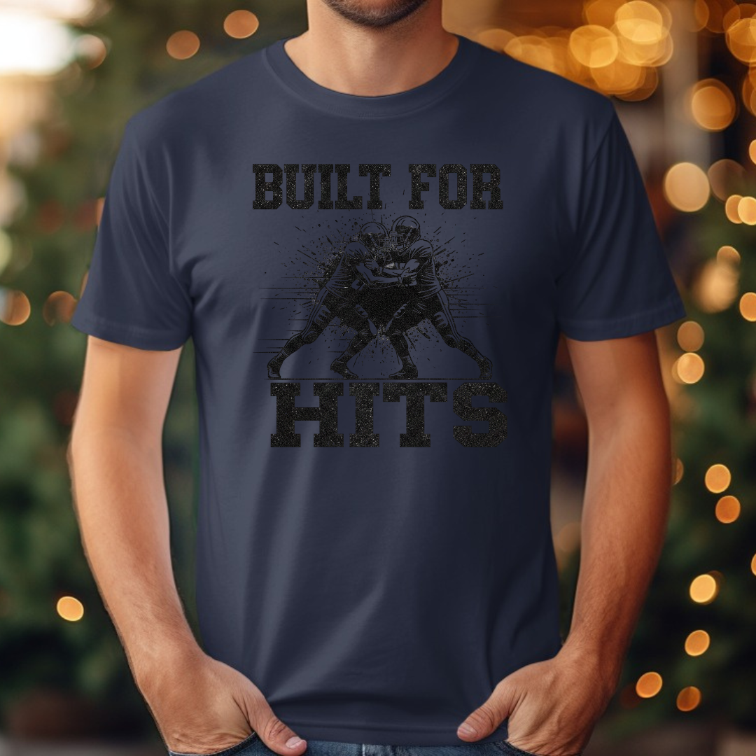 Football Built for Hits Tee