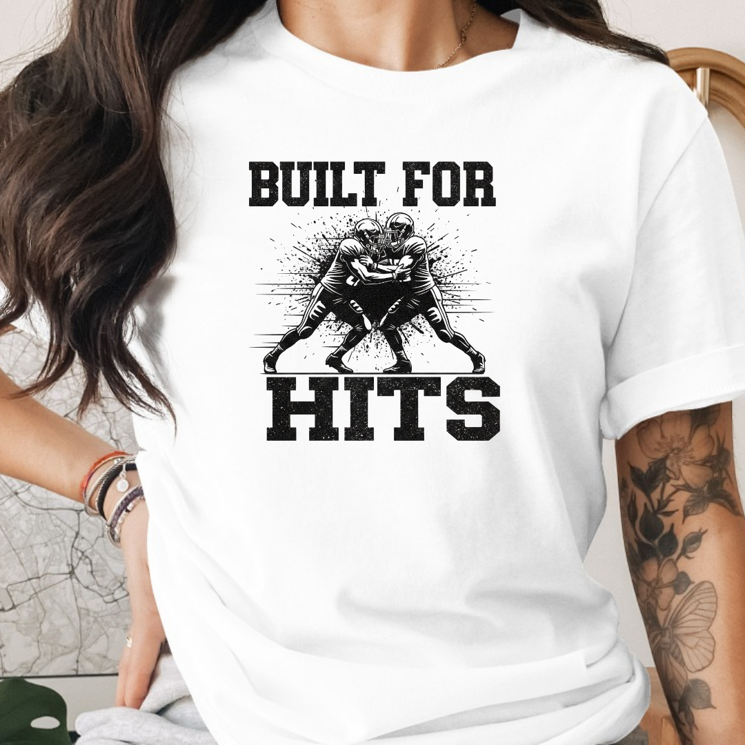 Football Built for Hits Tee