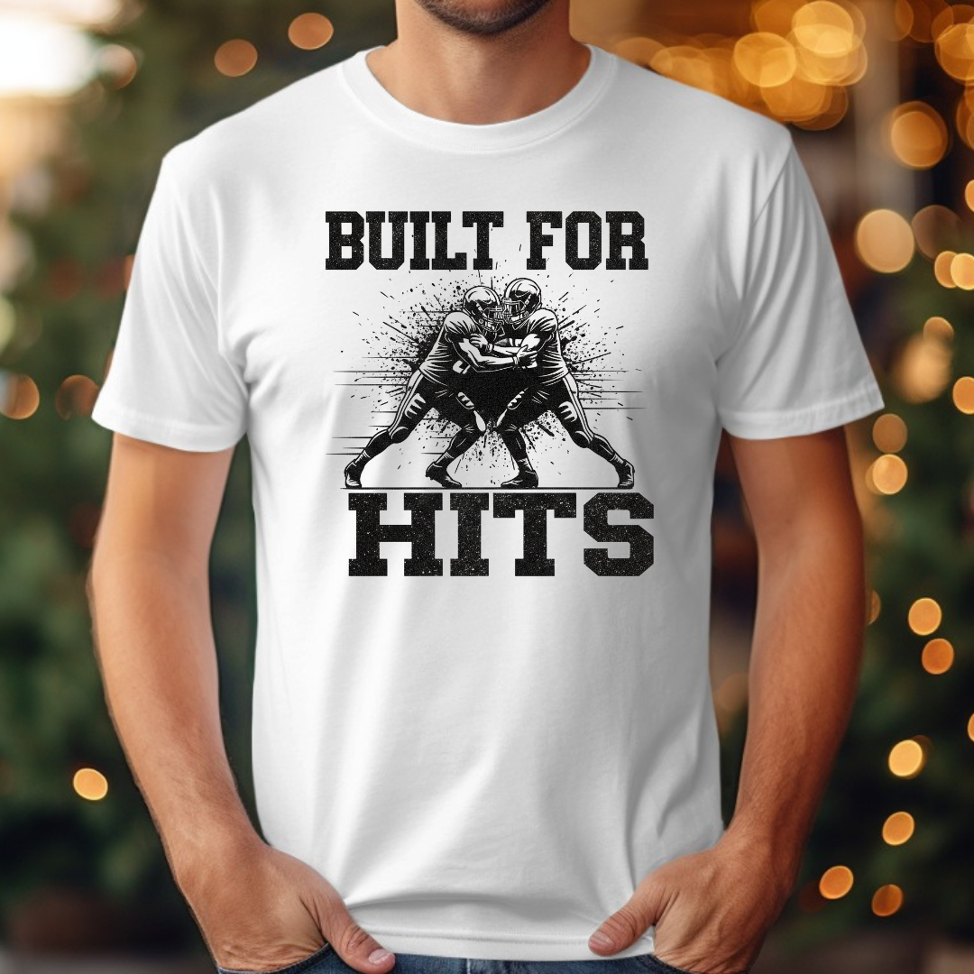 Football Built for Hits Tee