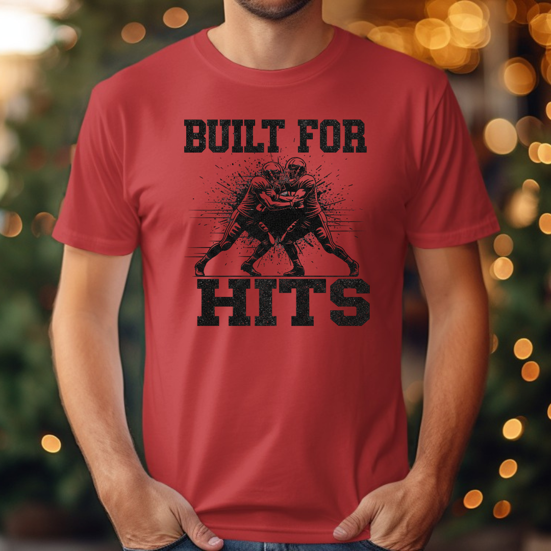 Football Built for Hits Tee