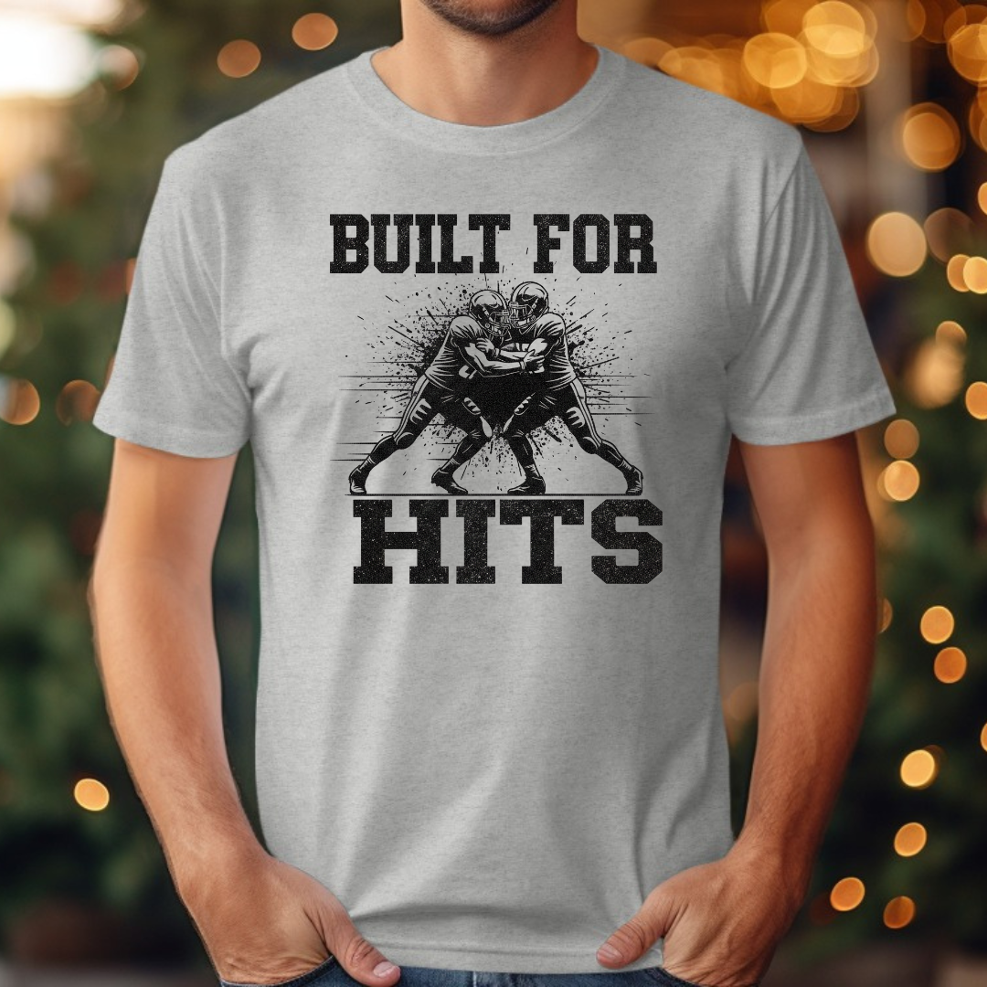 Football Built for Hits Tee