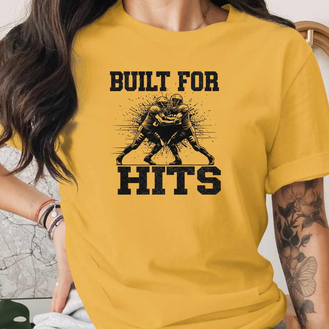 Football Built for Hits Tee