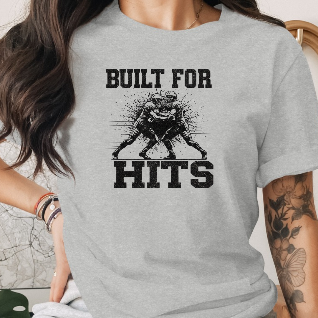 Football Built for Hits Tee