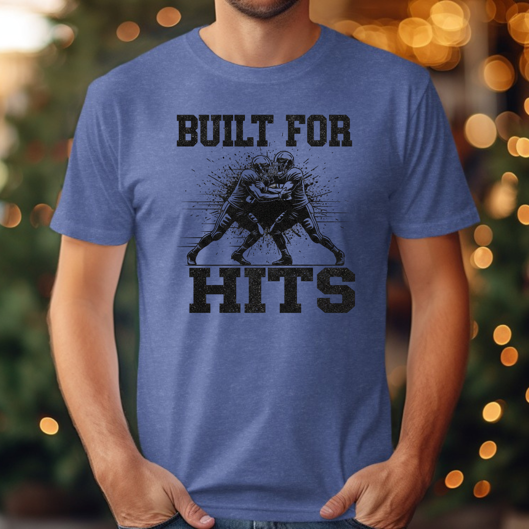 Football Built for Hits Tee