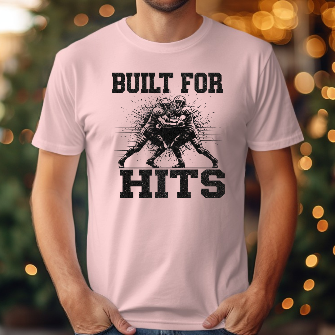 Football Built for Hits Tee