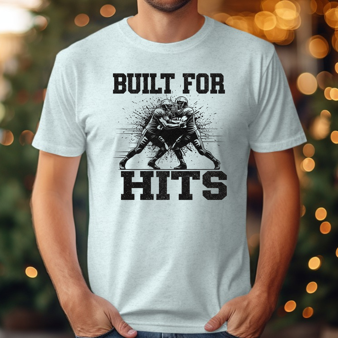 Football Built for Hits Tee