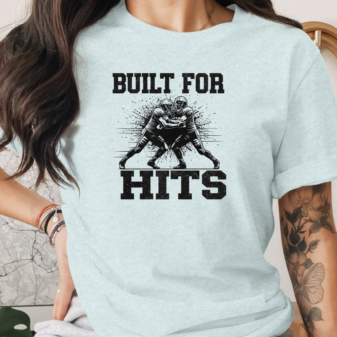 Football Built for Hits Tee