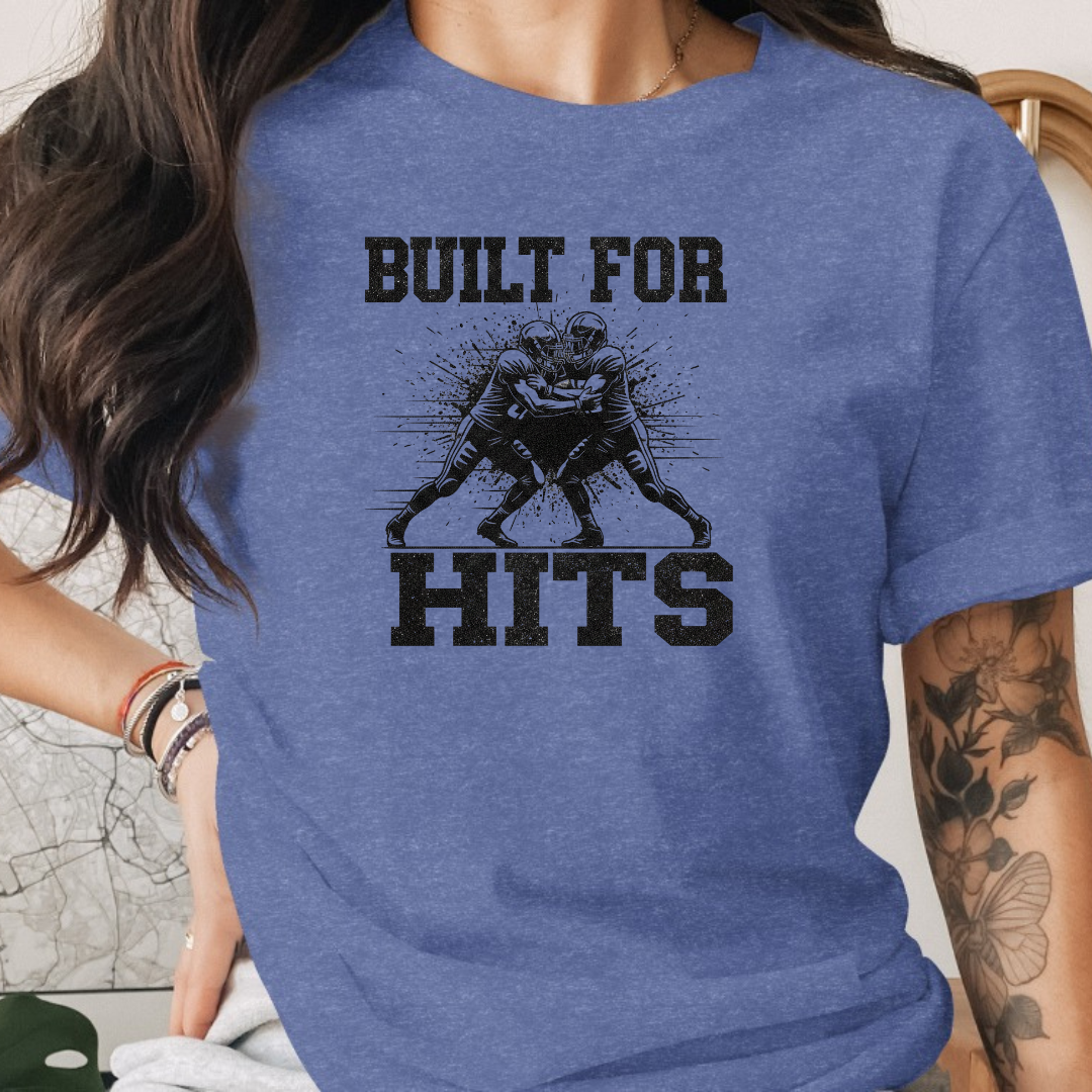Football Built for Hits Tee