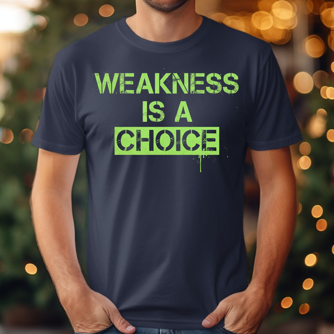 Weakness is a choice Tee