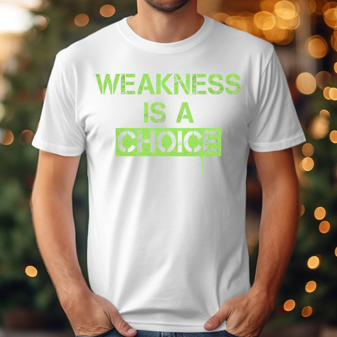 Weakness is a choice Tee