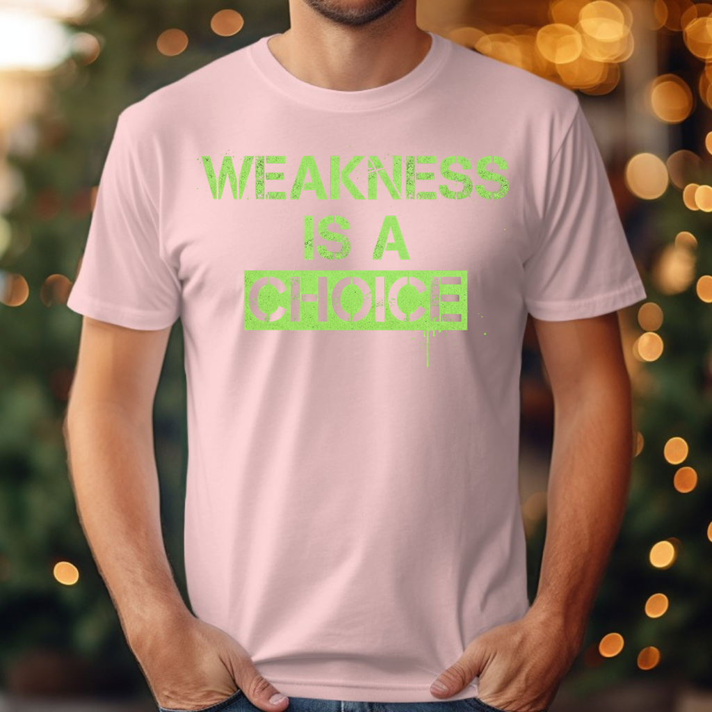 Weakness is a choice Tee