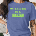 Weakness is a choice Tee