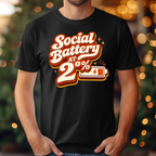 Social Battery At 2% Tee