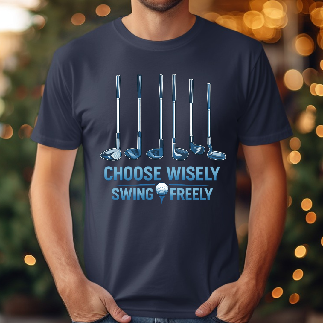 Choose Wisely Swing Freely Tee