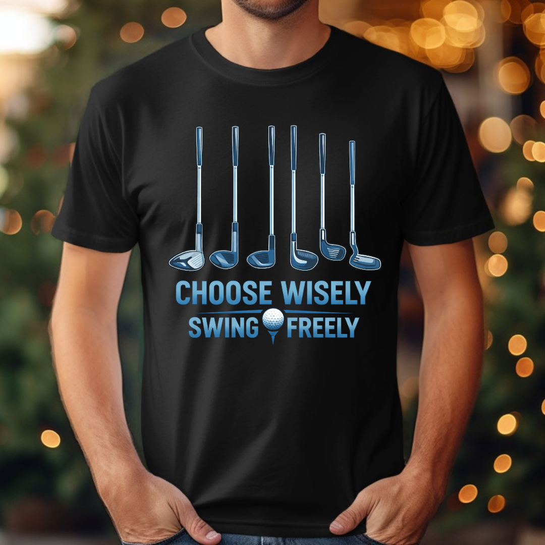 Choose Wisely Swing Freely Tee