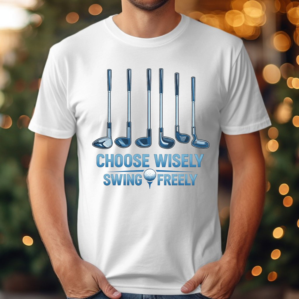 Choose Wisely Swing Freely Tee