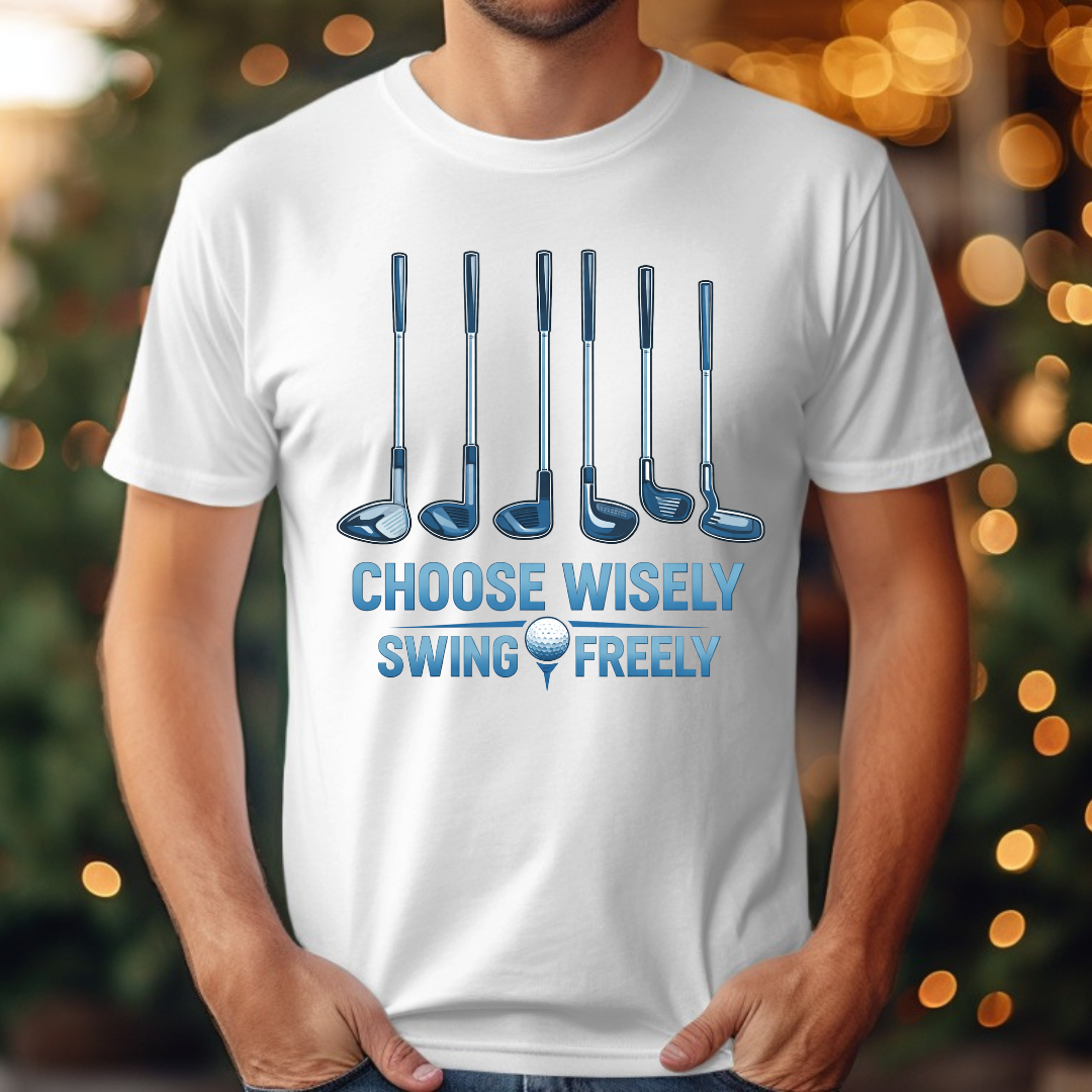 Choose Wisely Swing Freely Tee