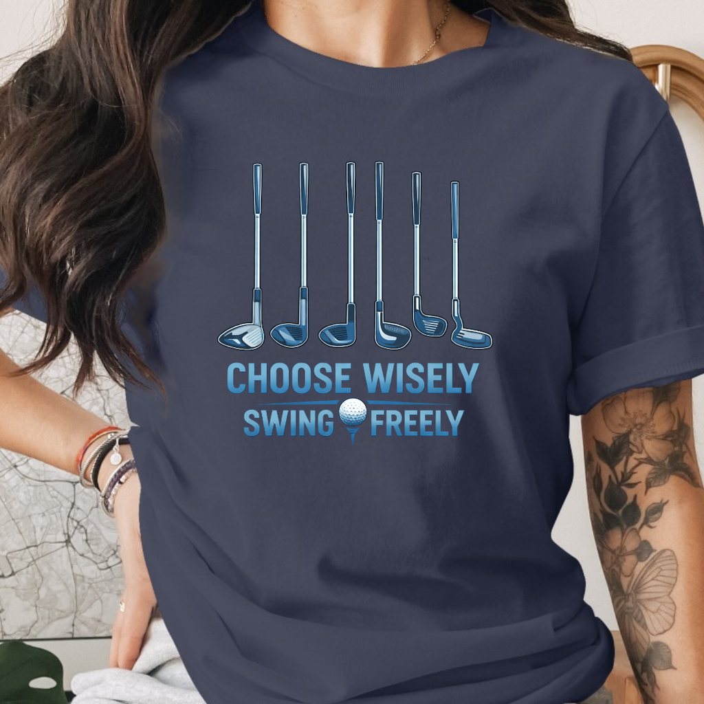 Choose Wisely Swing Freely Tee