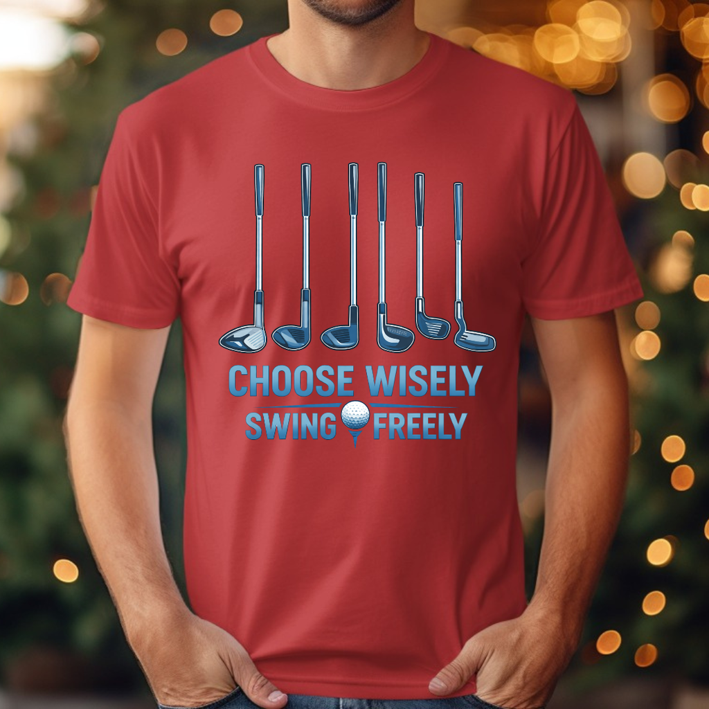 Choose Wisely Swing Freely Tee