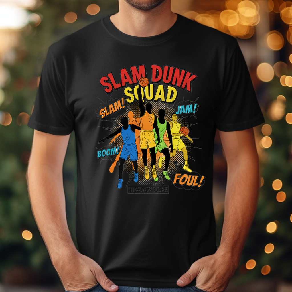 Basketball Slam Dunk Tee