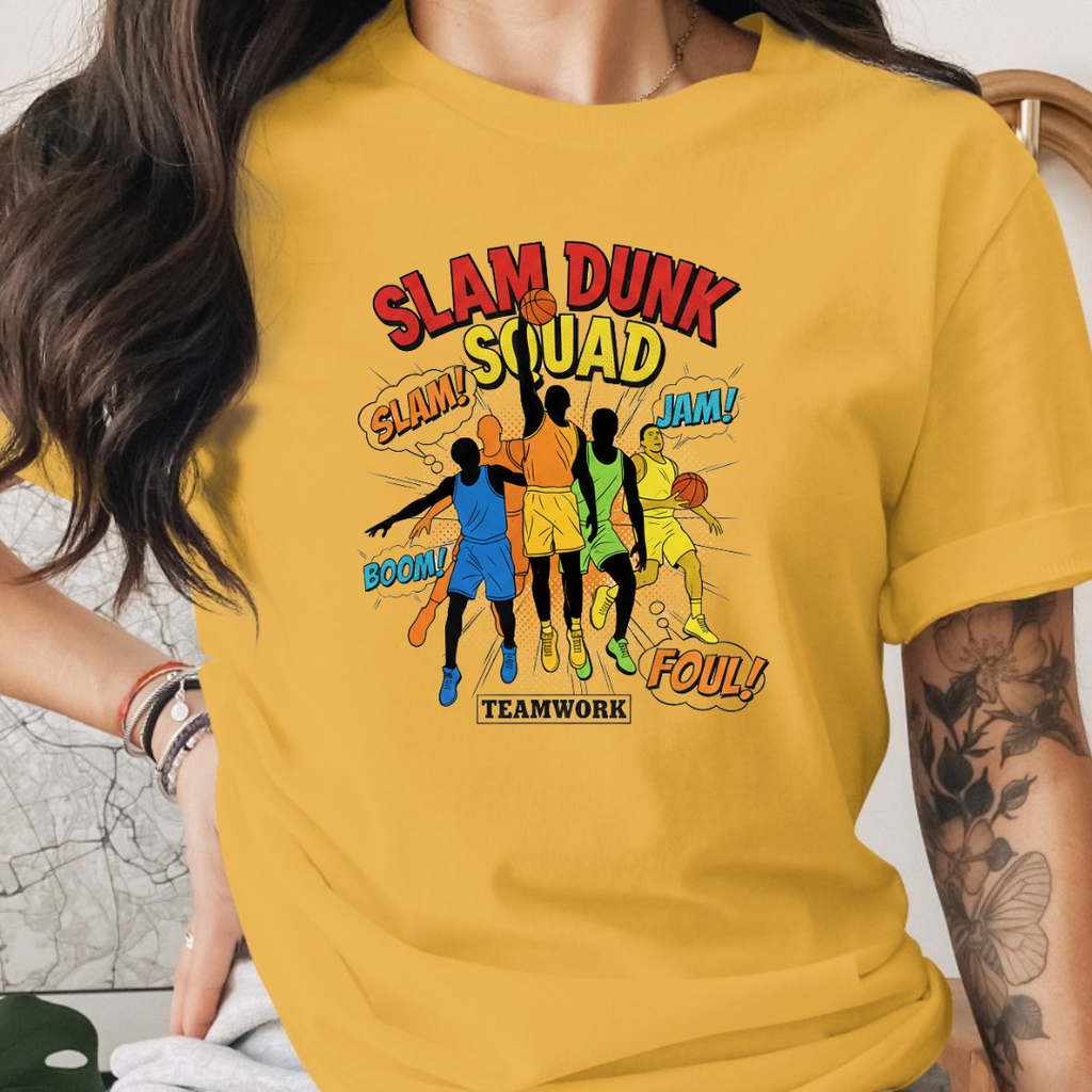 Basketball Slam Dunk Tee