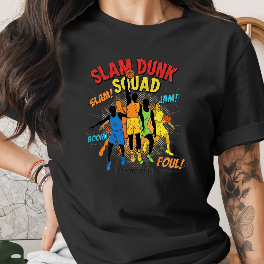 Basketball Slam Dunk Tee