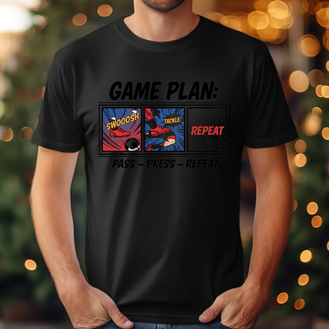 Soccer Game Plan Tee