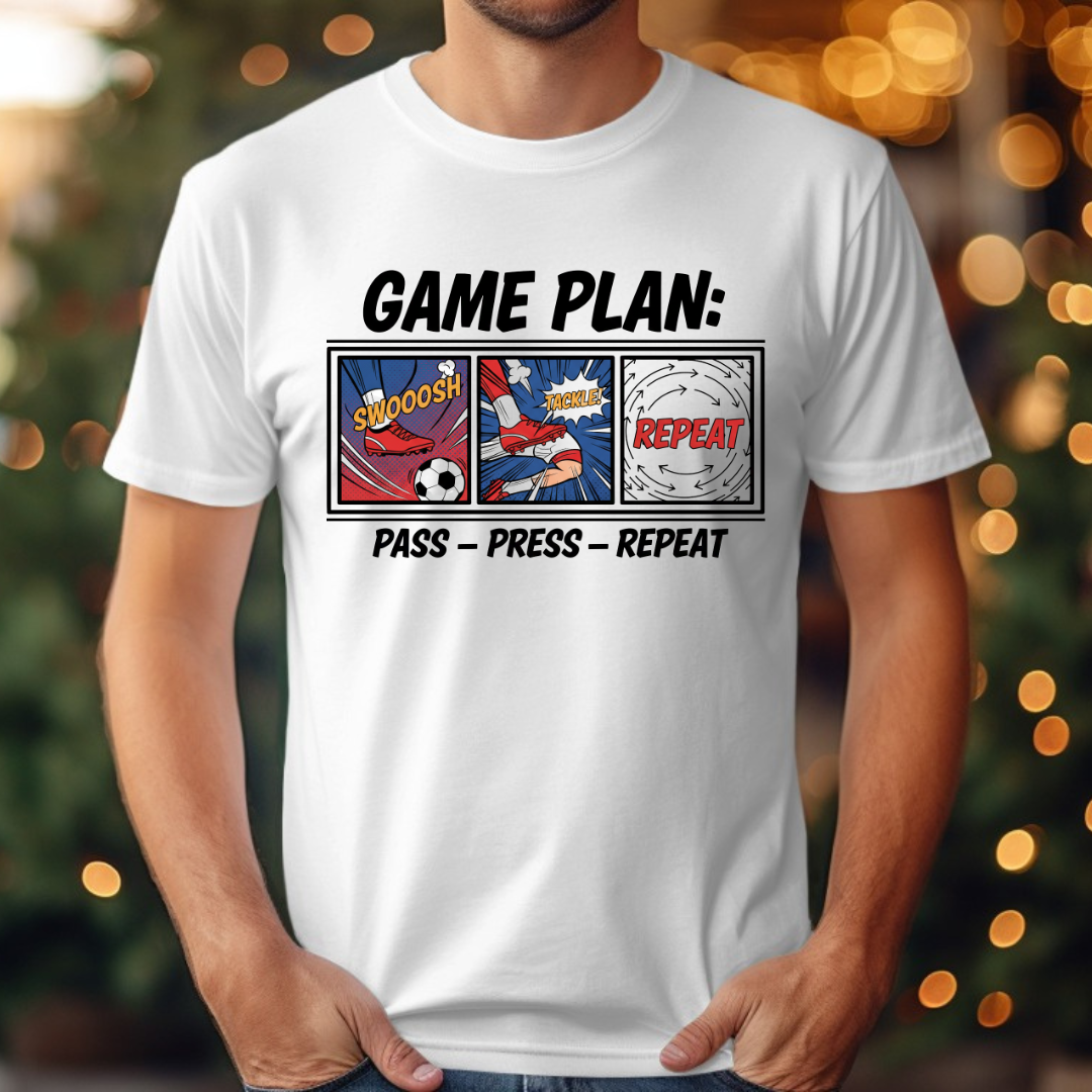 Soccer Game Plan Tee