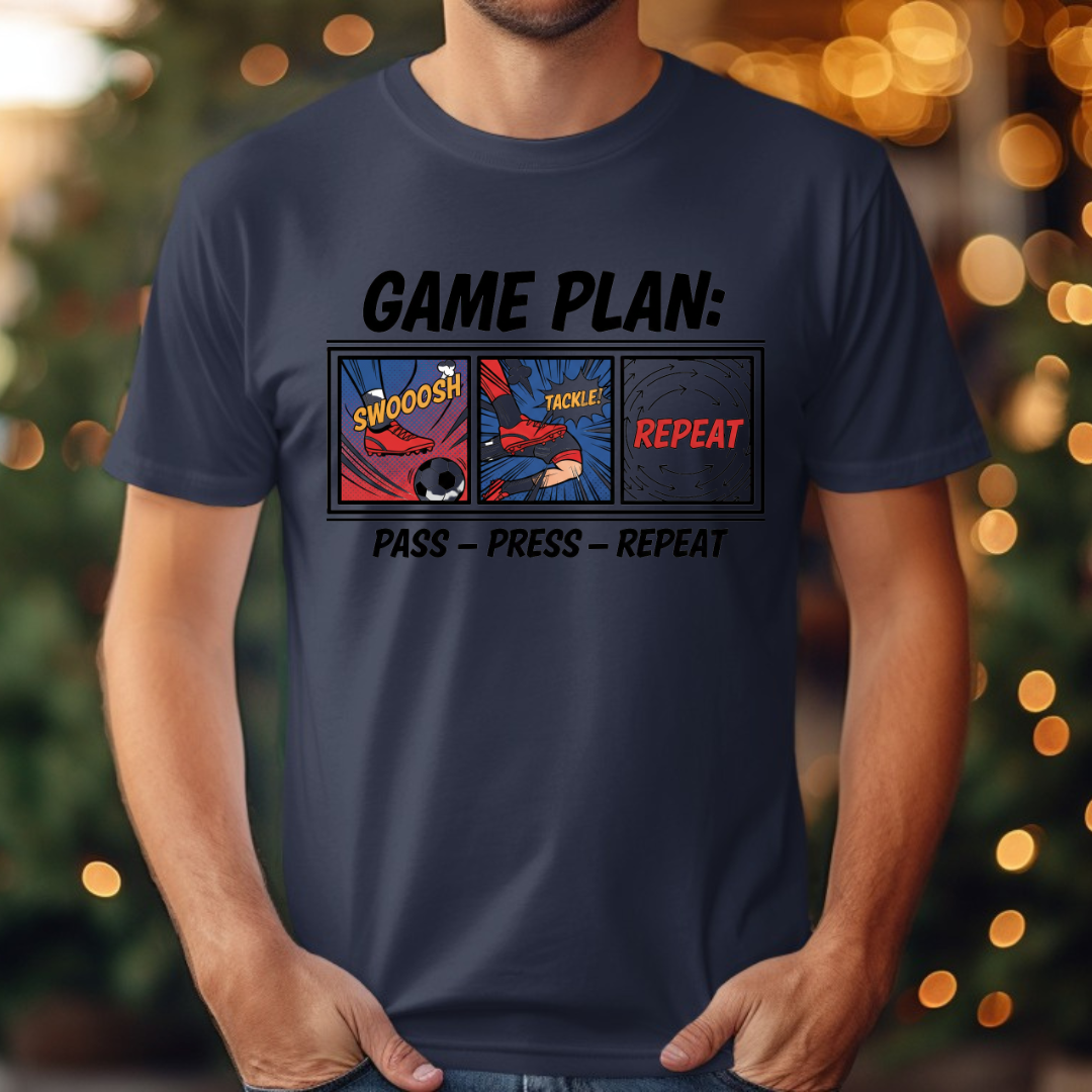 Soccer Game Plan Tee