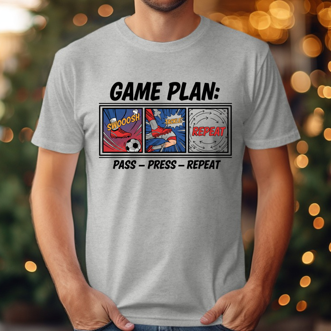 Soccer Game Plan Tee